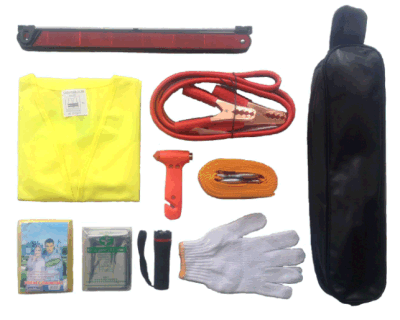 Kit de ferramentas de emergência para carro mais vendido / Kit de ferramentas de segurança para carro / Kit de primeiros socorros para veículos / Kit de emergência para automóveis (HX-S5)