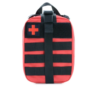 Bolsa de Primeiros Socorros, Bolsa Médica Rip-Away Kit de Sobrevivência de Emergência ao Ar Livre Design de Liberação Rápida Inclui Patch da Cruz Vermelha